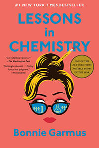 Bookcover for Lessons in Chemistry by Bonnie Garmus