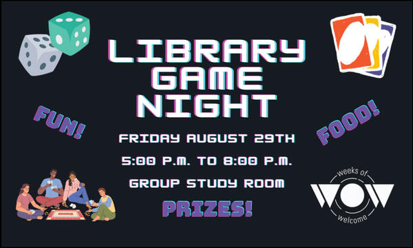 library game night promo image