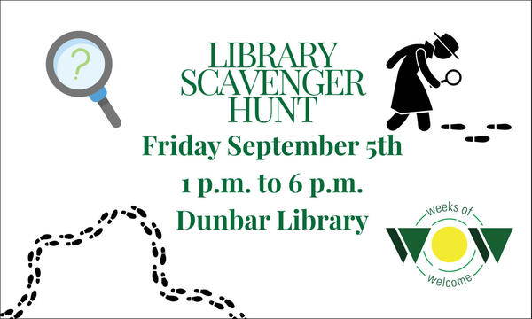 library scavenger hunt promo image