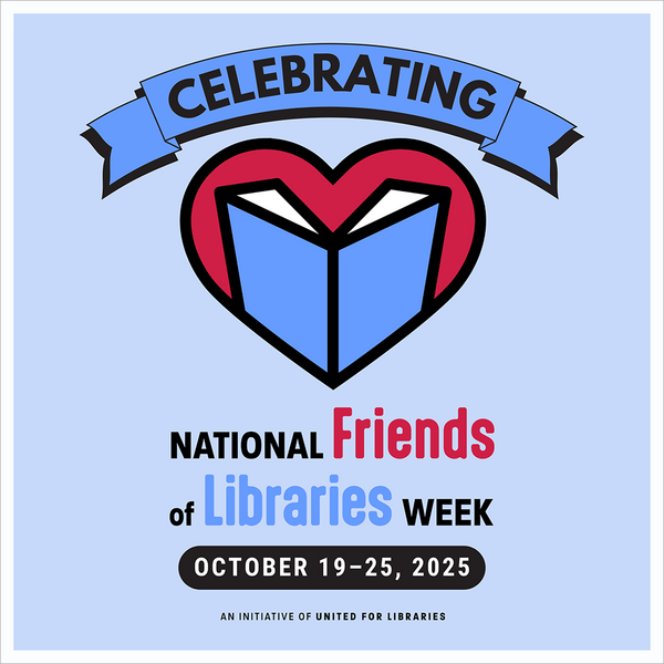National Friends of the Libraries Week Promo Image