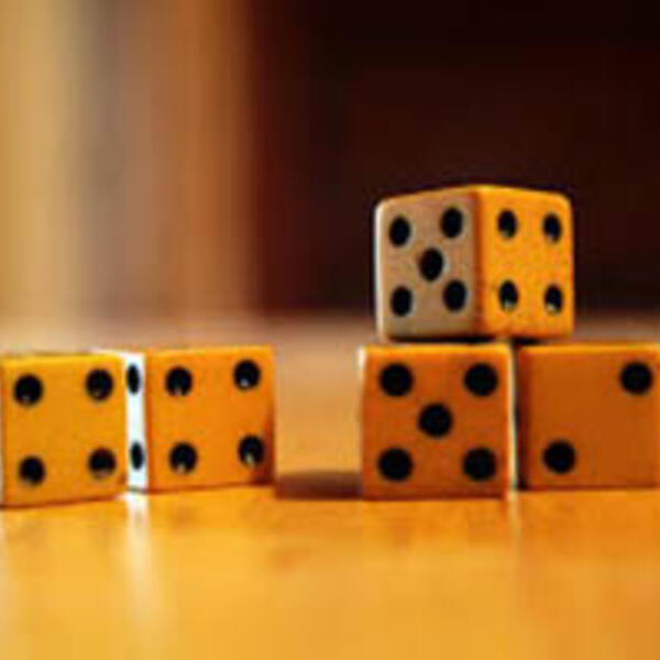 Image of playing dice