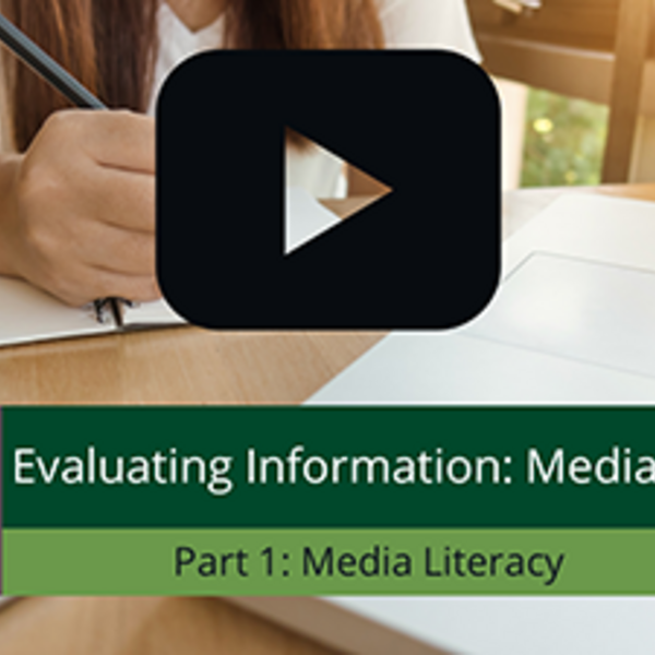 Image of Evaluating Information Workshop video title page