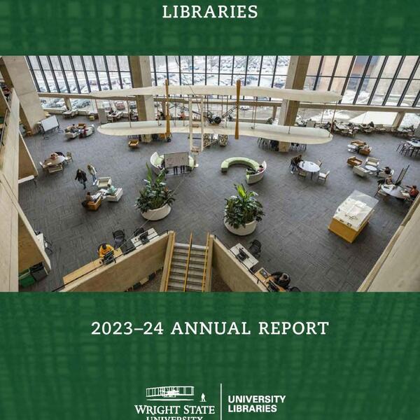 Image of annual report cover page
