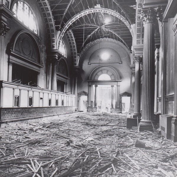 Dayton's Union Station, interior, demolition (MS-458)