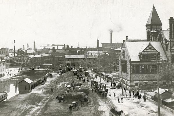 Miami Erie Canal by Dayton Public Library