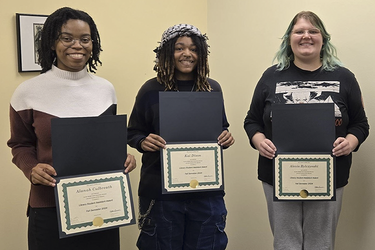 Library Student Assistant Award recipients