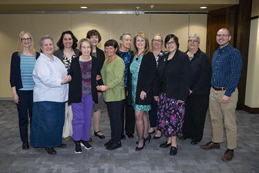 Image of FOL Board members 2025 annual luncheon