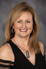 Photo of Penny Proffitt, president of the Friends of the Libraries board of directors